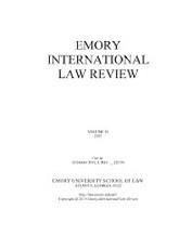 Emory International Law Review