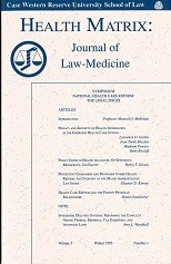 Health Matrix Journal of Law-Medicine