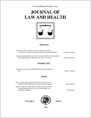 Journal of Law and Health