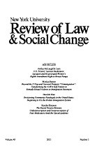 Review of Law & Social Change