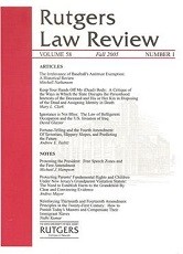 Rutgers Law Review