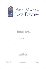 Ave Maria Law Review