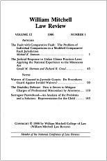 William Mitchell Law Review