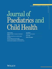 Journal of Paediatrics and Child Health