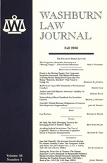 Washburn Law Journal